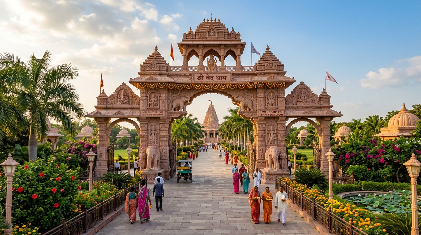आर्ष गुरुकुल एवं मुख्य सिंहद्वार